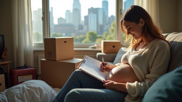 Gérer un déménagement urgent quand on est enceinte